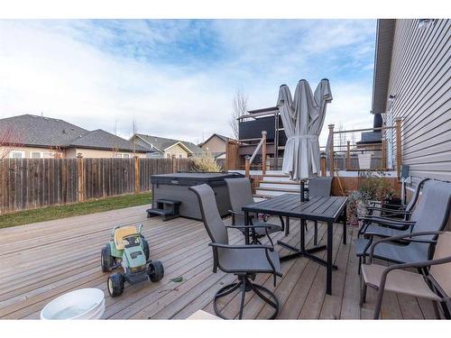 4815 54 Avenue, Kitscoty, AB - Outdoor With Deck Patio Veranda With Exterior