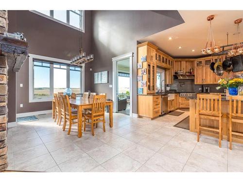 25011 Twp Rd 464, Rural Vermilion River, County Of, AB - Indoor Photo Showing Dining Room