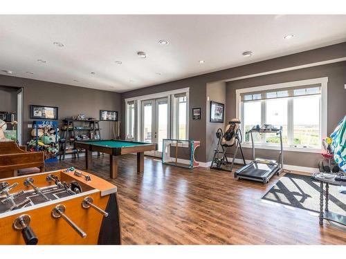 25011 Twp Rd 464, Rural Vermilion River, County Of, AB - Indoor Photo Showing Gym Room