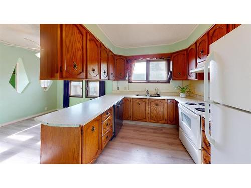 103 6 Avenue West, Maidstone, SK - Indoor Photo Showing Kitchen With Double Sink