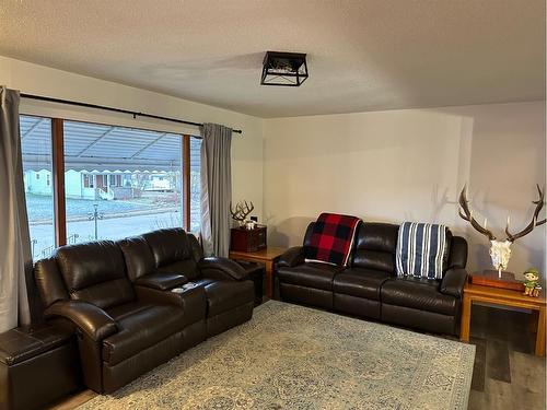 22 Simpson Avenue, Hughenden, AB - Indoor Photo Showing Living Room