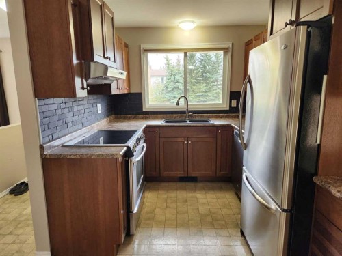 5002 53 Avenue, Kitscoty, AB - Indoor Photo Showing Kitchen
