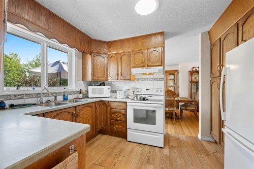 74 Blackfoot Road, Rural Vermilion River, County Of, AB - Indoor Photo Showing Kitchen With Double Sink