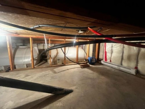 1304 Sand Place, Brightsand Lake, SK - Indoor Photo Showing Basement