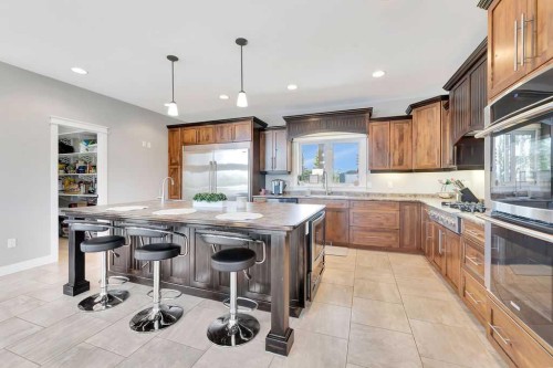 484046 Rr20, Rural Vermilion River, County Of, AB - Indoor Photo Showing Kitchen With Double Sink