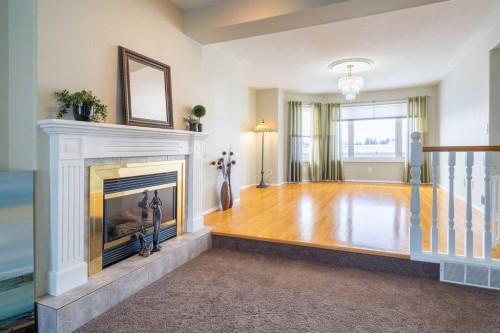 3906 59 Avenue Close, Lloydminster, AB - Indoor With Fireplace