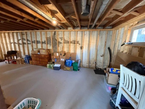 5047 51 Street, Mannville, AB - Indoor Photo Showing Basement