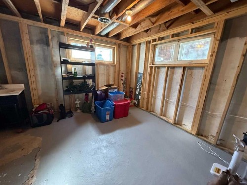 5047 51 Street, Mannville, AB - Indoor Photo Showing Basement