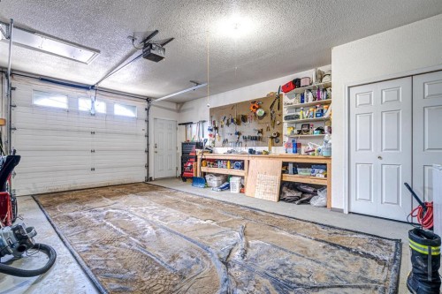 4845 50 Avenue, Kitscoty, AB - Indoor Photo Showing Garage
