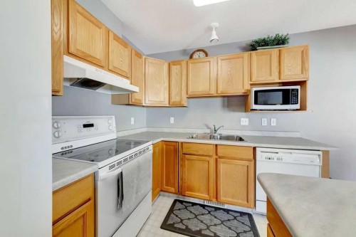 22-4201 56 Avenue, Lloydminster, AB - Indoor Photo Showing Kitchen With Double Sink