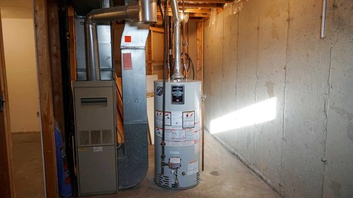 4907 53 Avenue, Kitscoty, AB - Indoor Photo Showing Basement