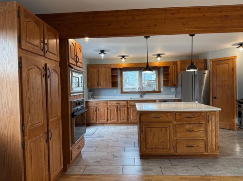 5109 46 Avenue, Vermilion, AB - Indoor Photo Showing Kitchen
