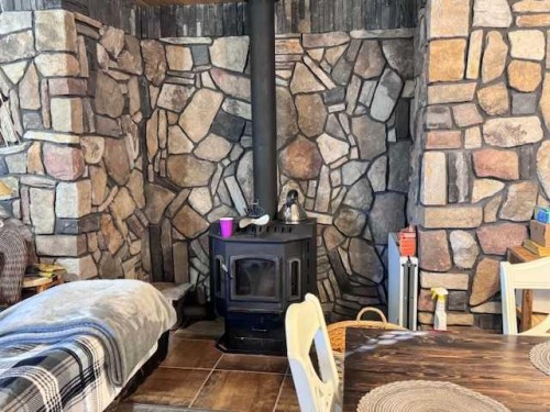 64 Suffern Lake, Suffern Lake, SK - Indoor Photo Showing Other Room With Fireplace