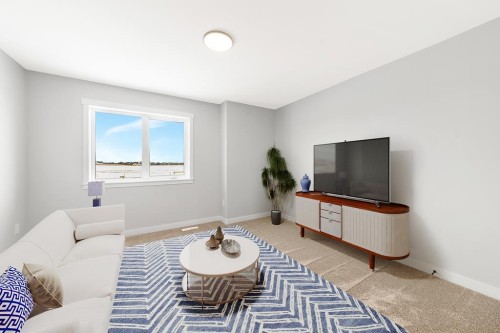 1313 56 Avenue, Lloydminster, AB - Indoor Photo Showing Living Room