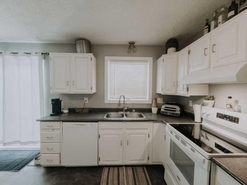 1913 8 Avenue, Wainwright, AB - Indoor Photo Showing Kitchen With Double Sink