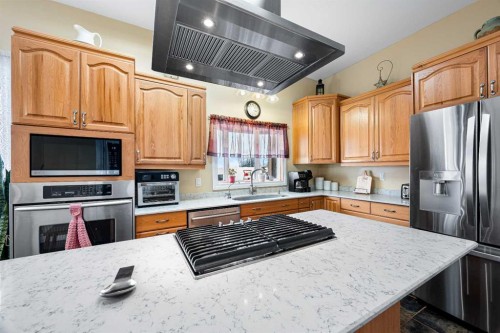 31060 Twn 504, Kitscoty, AB - Indoor Photo Showing Kitchen