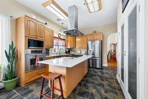 31060 Twn 504, Kitscoty, AB - Indoor Photo Showing Kitchen