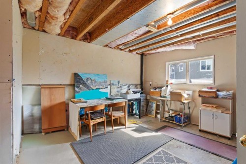 110 Pleasant Drive, Paradise Valley, AB - Indoor Photo Showing Basement