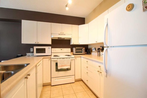 310B-5101 18 Street, Lloydminster, AB - Indoor Photo Showing Kitchen With Double Sink