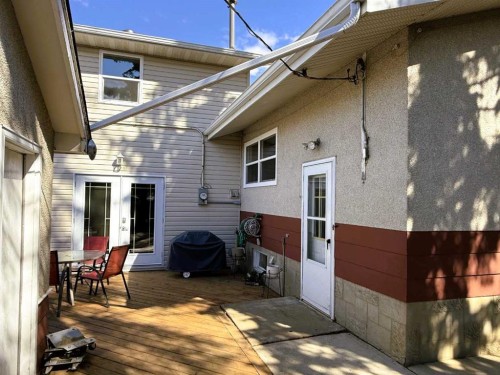 4606 50 Avenue, Vermilion, AB - Outdoor With Deck Patio Veranda With Exterior