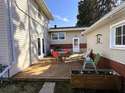 4606 50 Avenue, Vermilion, AB - Outdoor With Deck Patio Veranda With Exterior