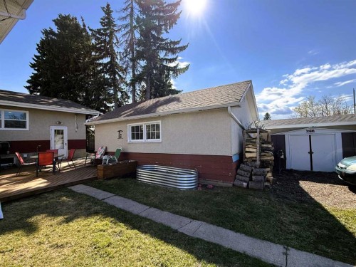 4606 50 Avenue, Vermilion, AB - Outdoor With Deck Patio Veranda