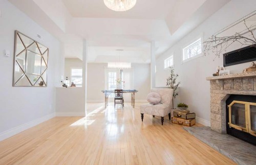 737 8 Avenue, Wainwright, AB - Indoor With Fireplace