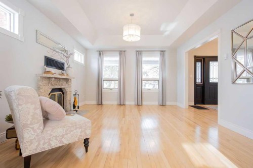 737 8 Avenue, Wainwright, AB - Indoor With Fireplace