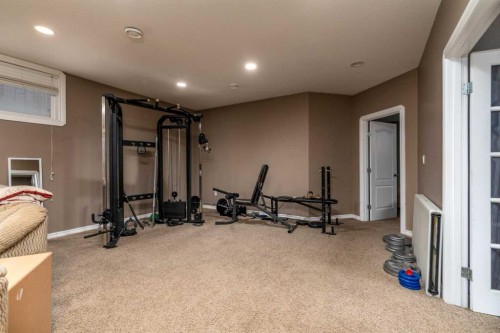 4201 74 Avenue, Lloydminster, AB - Indoor Photo Showing Gym Room