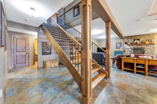 91 Sandy Beach Regional Park, Sandy Beach (Sask), SK - Indoor Photo Showing Other Room With Fireplace