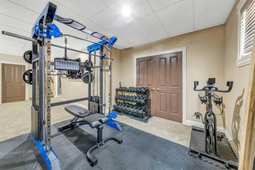 4112 74 Avenue, Lloydminster, AB - Indoor Photo Showing Gym Room
