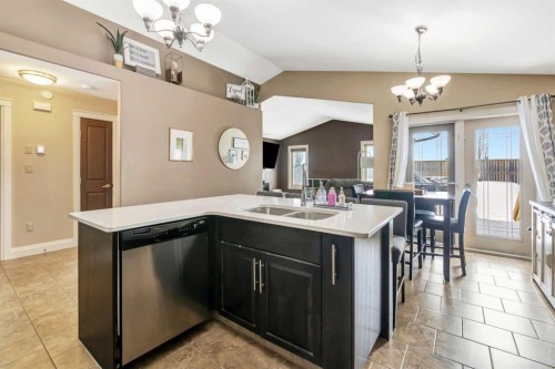 4112 74 Avenue, Lloydminster, AB - Indoor Photo Showing Kitchen With Double Sink