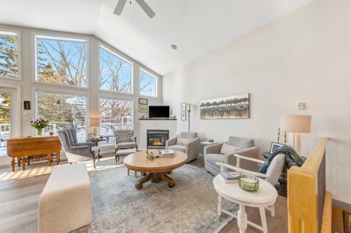 2902 65, Lloydminster, AB - Indoor Photo Showing Living Room With Fireplace