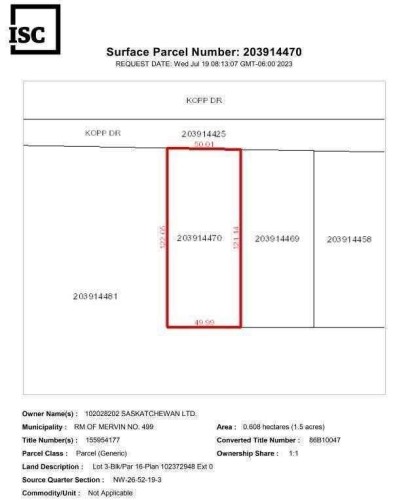 3 Kopp Drive, Turtle Lake, SK 
