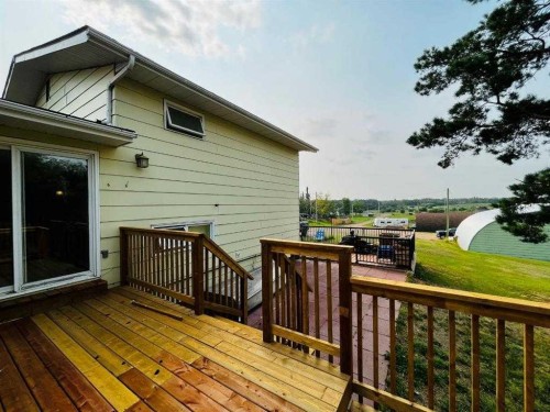21 1 Avenue West, Derwent, AB - Outdoor With Deck Patio Veranda With Exterior