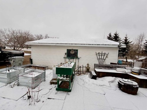 5111 49 Street, Irma, AB - Outdoor With Deck Patio Veranda