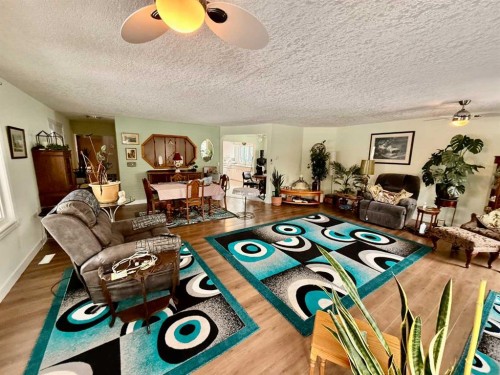 5111 49 Street, Irma, AB - Indoor Photo Showing Living Room