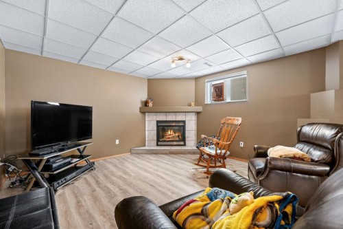 4002 63 Avenue, Lloydminster, AB - Indoor With Fireplace