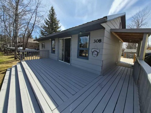 308 Pines Crescent, Turtle Lake, SK - Outdoor With Deck Patio Veranda With Exterior