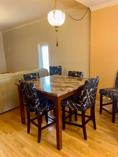 4923 52 Street, Innisfree, AB - Indoor Photo Showing Dining Room