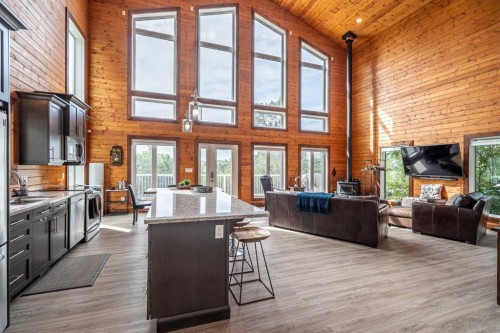 Lot 66 Sandy Beach Regional Park, Sandy Beach (Sask), SK - Indoor With Fireplace