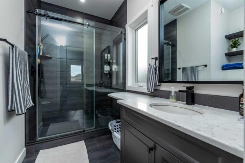 7302 37 Street Close, Lloydminster, AB - Indoor Photo Showing Bathroom