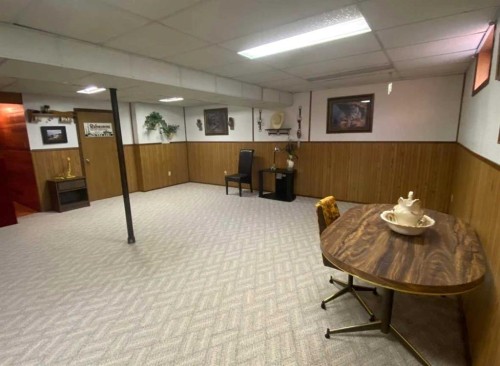 49425 Hwy 870, Innisfree, AB - Indoor Photo Showing Basement