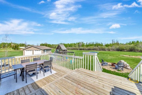 74 Hawkstone Estates, Rural Vermilion River, County Of, AB - Outdoor With Deck Patio Veranda