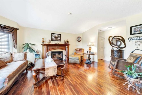 317 6 Avenue, Paradise Hill, SK - Indoor Photo Showing Living Room With Fireplace