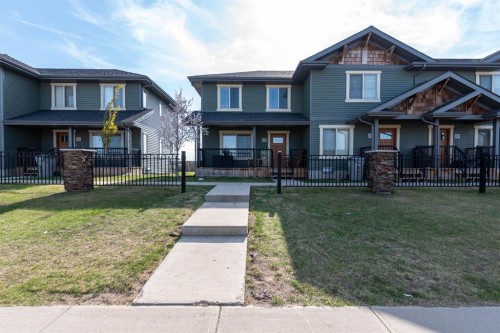 Unit 7-3390 72 Avenue, Lloydminster, AB - Outdoor With Deck Patio Veranda With Facade