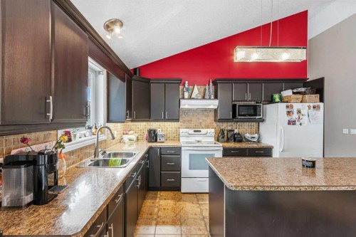 108 Walter Street, Paradise Hill, SK - Indoor Photo Showing Kitchen With Double Sink