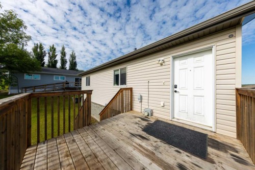 307 7 Avenue, Paradise Hill, SK - Outdoor With Deck Patio Veranda With Exterior