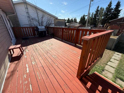 5417 52 Avenue, Mannville, AB - Outdoor With Deck Patio Veranda With Exterior