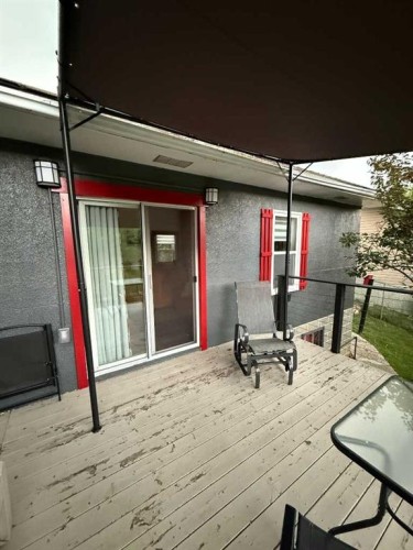 4703 47 Avenue, Myrnam, AB - Outdoor With Deck Patio Veranda With Exterior
